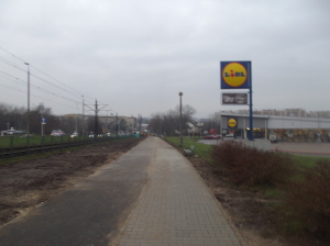 Modernizacja chodnika przy ul. Ćwiklińskiej wraz z budową ścieżki rowerowej
